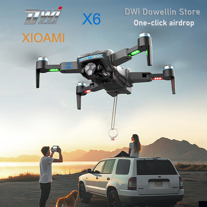 Rc Helicopter Large - DWi Baru X6 Drone Penghindar Penghalang