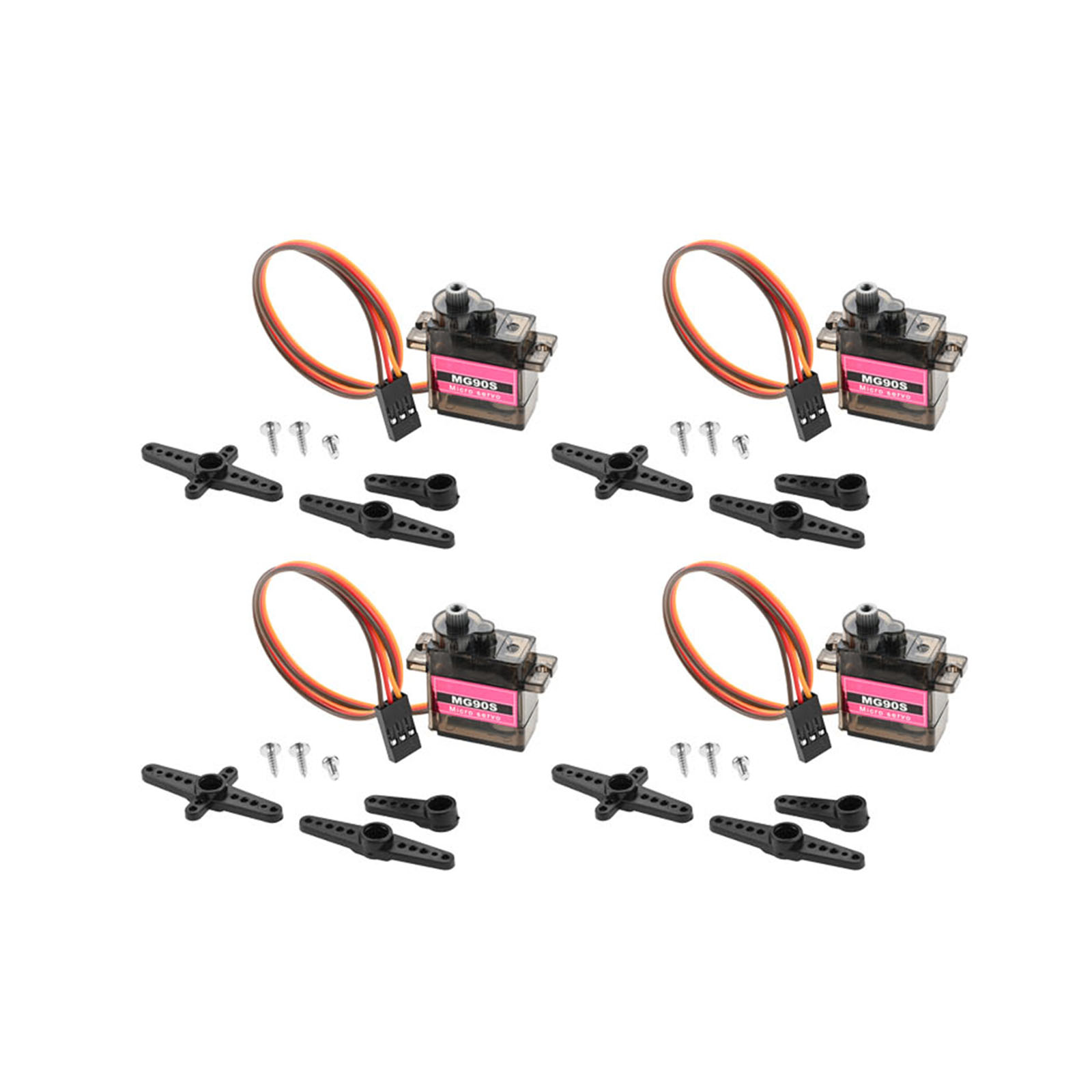 Rc Helicopter Mini - 4pcs Micro Servo Metal Gear 90
