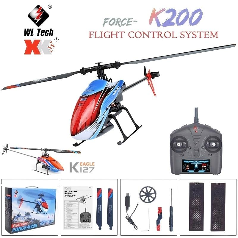 Rc Helicopter Blade - WLtoys RC Helikopter K200 K127 2.4Ghz
