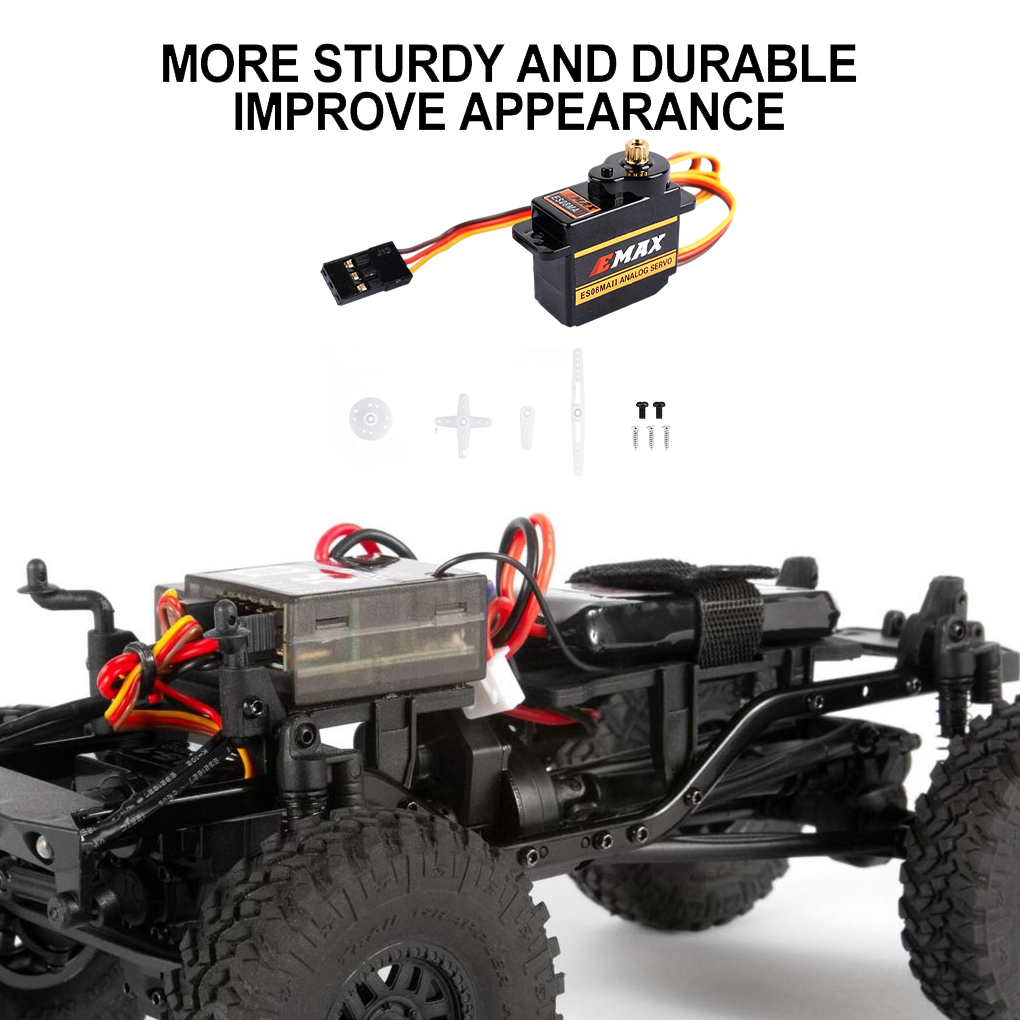 1/3/5 Buah EMAX ES08MAII 12G M - Rc Helicopter Remote Control ulasan dan harga