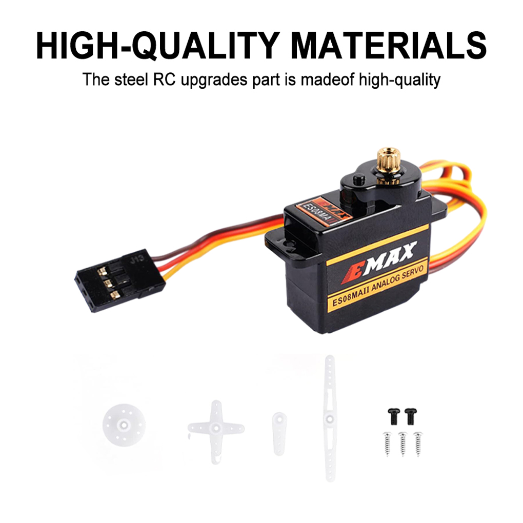 1/3/5 Buah EMAX ES08MAII 12G M - Rc Helicopter Remote Control ulasan dan harga