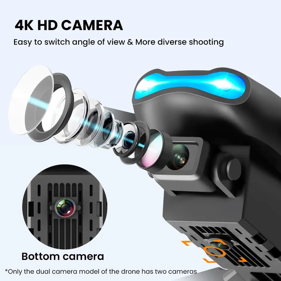 Drone Mini E99 kamera HD 4K WI - Rc Helicopter Gas ulasan dan harga