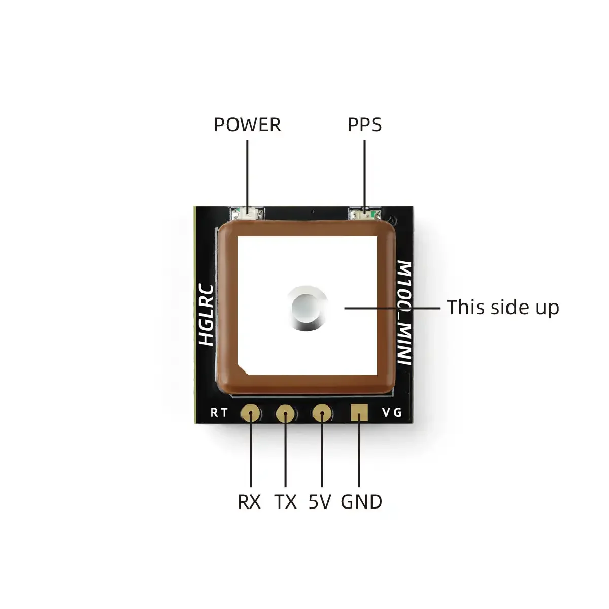 HGLRC M100 Modul GPS MINI M10  - Rc Helicopter Mini ulasan dan harga